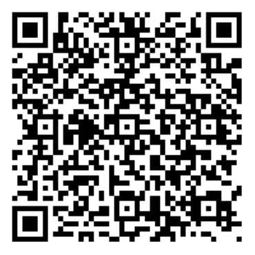 QR code with black and white patterns.